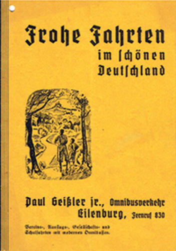 1. Reisekatalog 1938