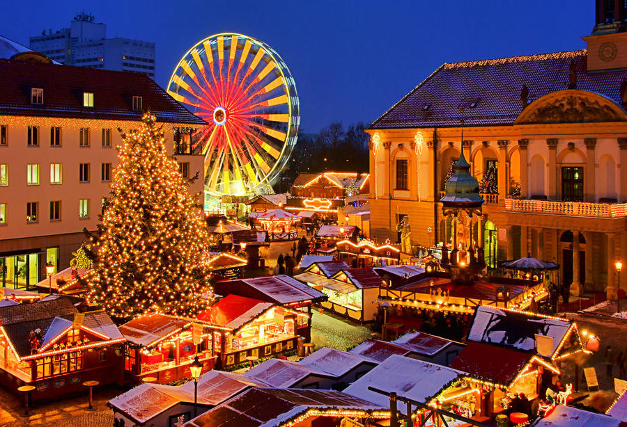 Magdeburger Weihnachtsmarkt & Lichterwelt